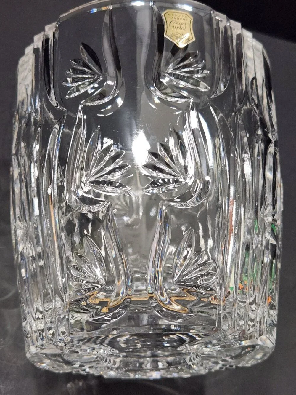 Vintage Block Crystal 